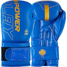 Боксерские перчатки PowerPlay 3089 Alpha Синие