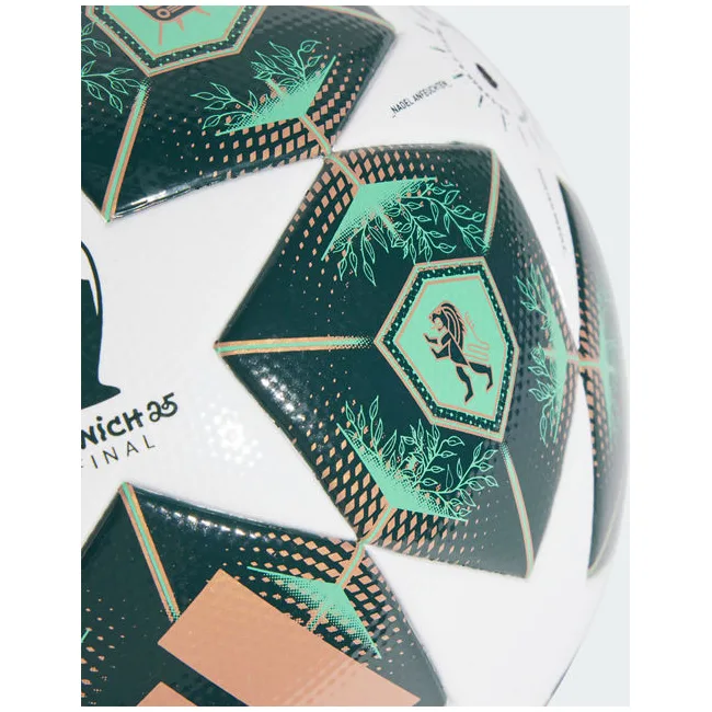 Мяч футбольный Adidas UCL LGE белый, зеленый