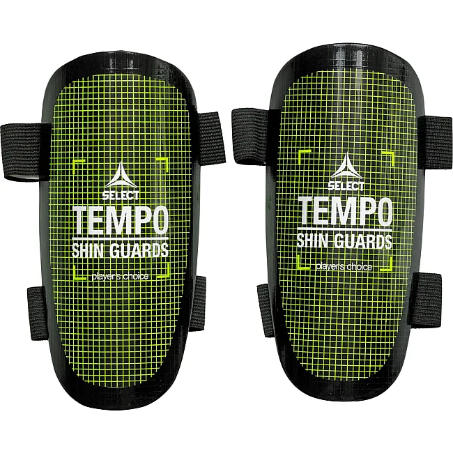 Щитки футбольные SELECT SHIN GUARD TEMPO v25 черный, зеленый