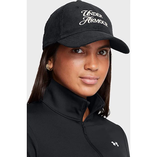 Кепка UNDER ARMOUR Sportstyle Corduroy ADJ черный OSFM