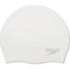 Шапка для плавания Speedo MOULDED SILC CAP AF/AM/AU белый
