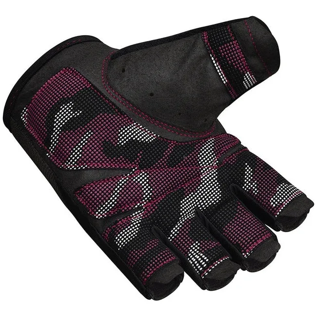 Рукавички для фітнесу RDX T2 Half Pink