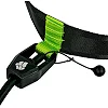 Трос эластичный с поясом MADWAVE SHORT BELT M077104 длина-1,15м (Черный-красный)