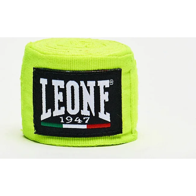 Бинты для бокса Leone AB705 Yellow 3.5m
