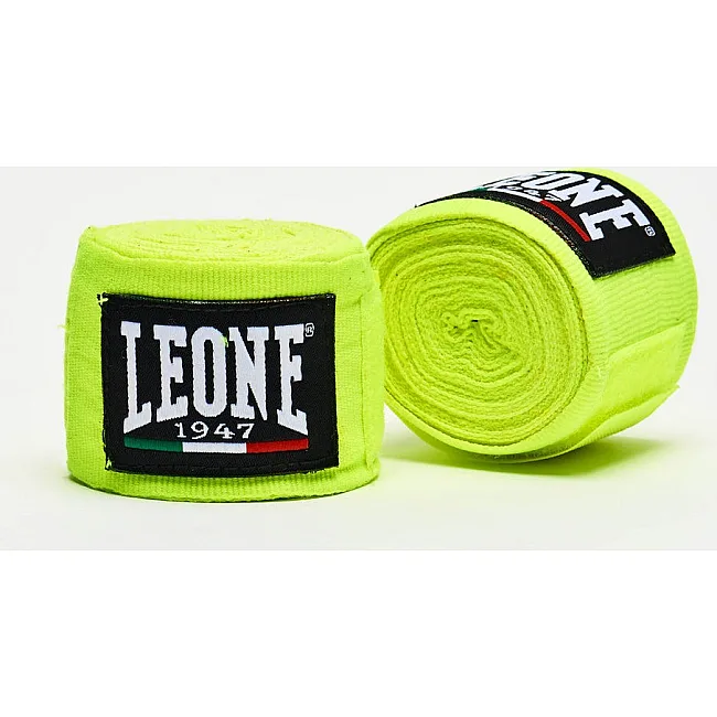 Бинты для бокса Leone AB705 Yellow 3.5m