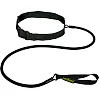 Трос эластичный с поясом MADWAVE SHORT BELT M077104 длина-1,15м (Черный-красный)