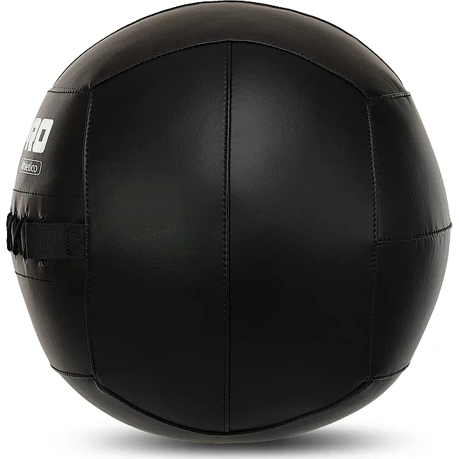 Мяч набивной медицинский для кроссфита WALL BALL LiveUp LP8103-12 12кг