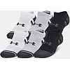Носки UNDER ARMOUR Perf Tech 6pk NS белый, черный, серый