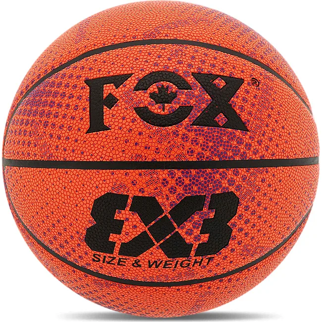 Баскетбольный мяч PU FOX BA-8706 №7 (Оранжевый)
