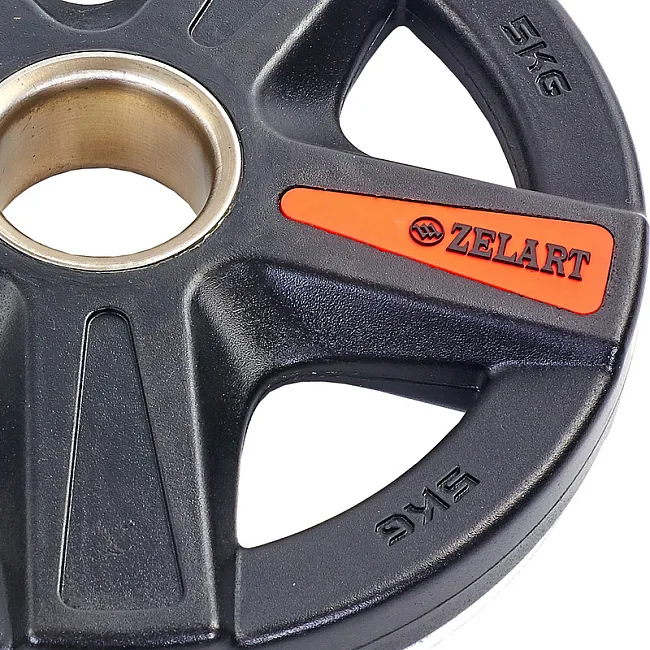 Диск на штангу ZELART TA-5335-5 51мм 5кг