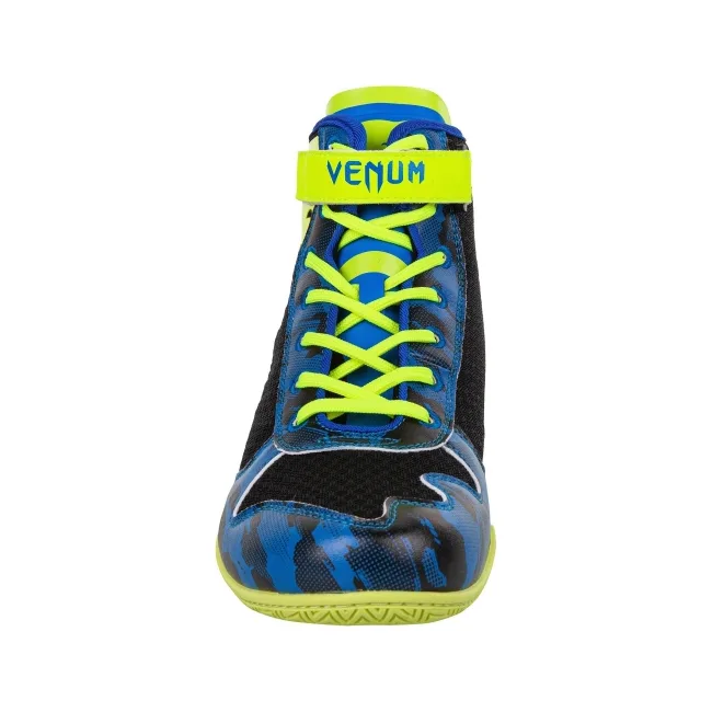 Боксерки VENUM Giant Low Loma Edition Blue Yellow