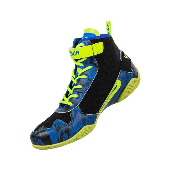 Боксерки VENUM Giant Low Loma Edition Blue Yellow