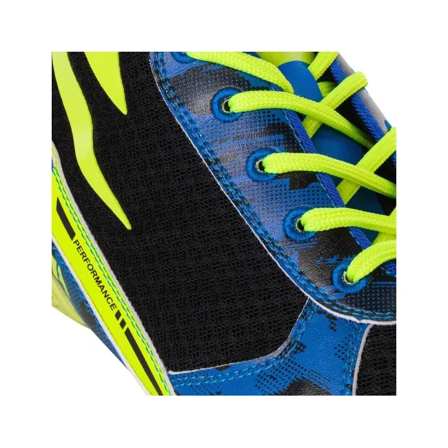 Боксерки VENUM Giant Low Loma Edition Blue Yellow