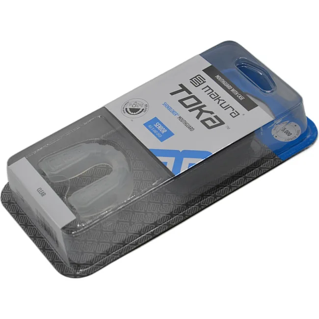 Боксерская капа MAKURA Toka детская (возраст до 10) Clear