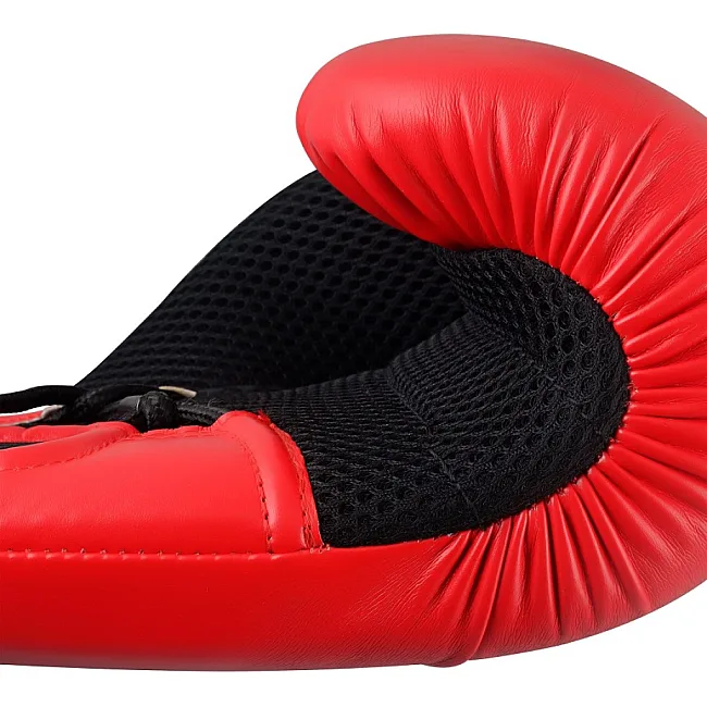 Боксерские перчатки Adidas Hybrid 250 Duo (красно-черные, ADIH250TG)