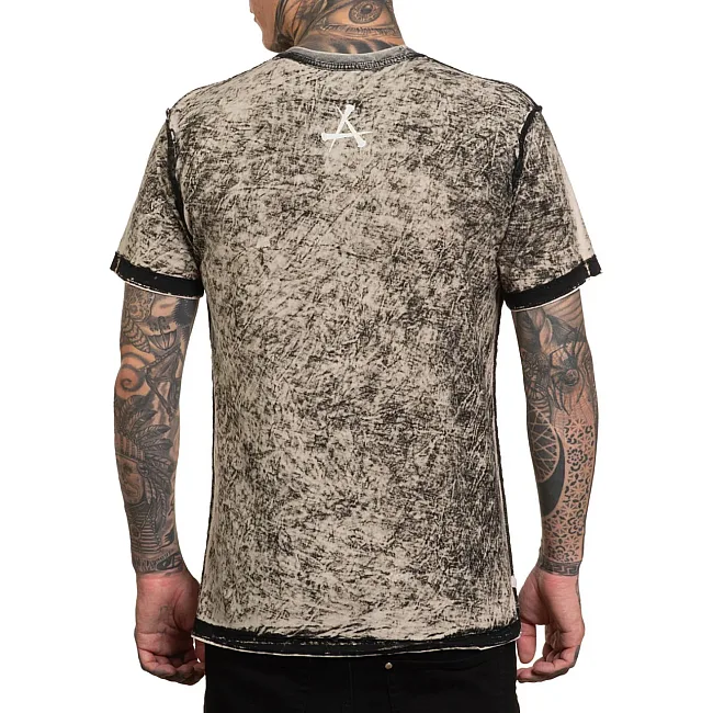 Двусторонняя футболка AFFLICTION Electric Fire Tee