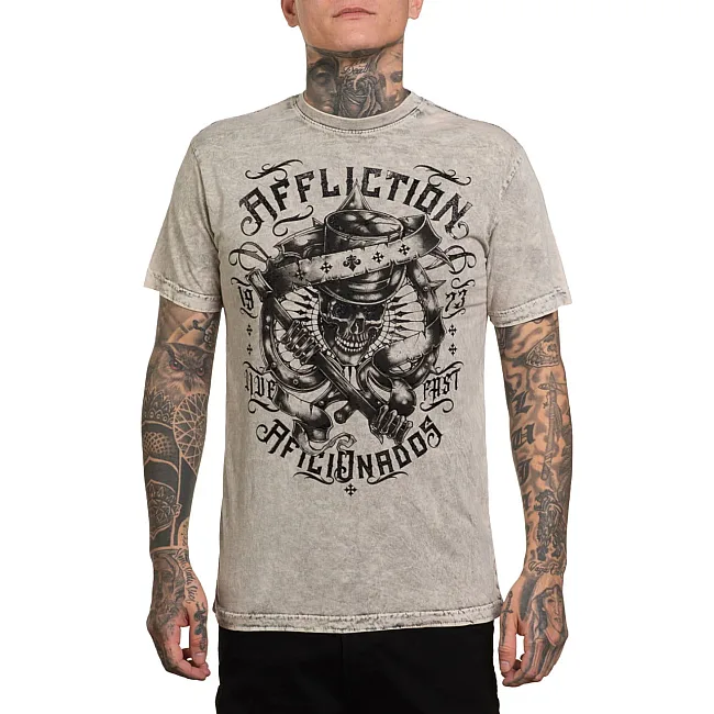 Двусторонняя футболка AFFLICTION Electric Fire Tee