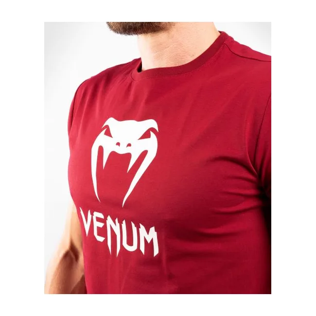 Футболка чоловіча VENUM Classic T Burgundy