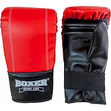 Снарядные перчатки Boxer "Тренировочные" Элит (кожвинил)