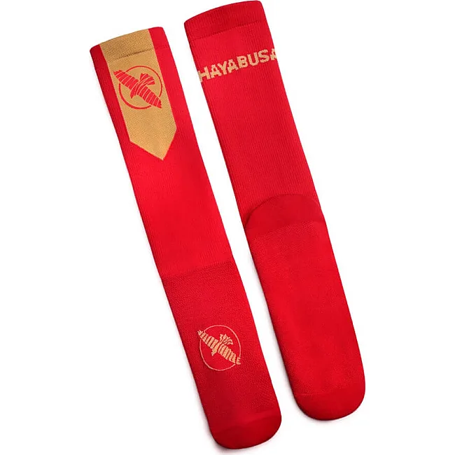 Шкарпетки для боксу HAYABUSA Pro Red