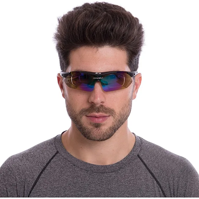 Очки защитные Oakley с поляризацией и сменными линзами Oakley MS-6838 polirazed