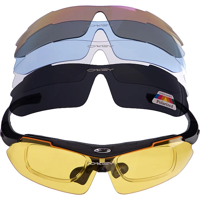Очки защитные Oakley с поляризацией и сменными линзами Oakley MS-6838 polirazed