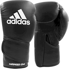 Рукавички боксерські Adidas Speed 501 Adispeed Strap up (чорний, ADISBG501)
