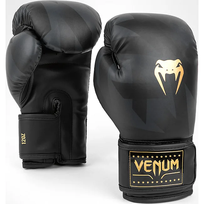 Перчатки для бокса VENUM Razor Black Gold