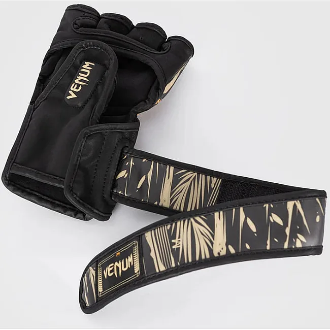 Перчатки для MMA VENUM Tiger Black Neon Orange