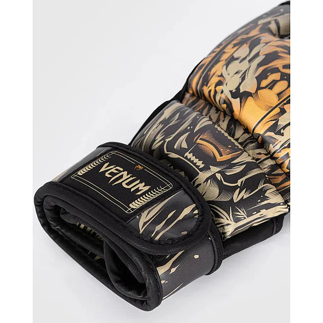 Перчатки для MMA VENUM Tiger Black Neon Orange