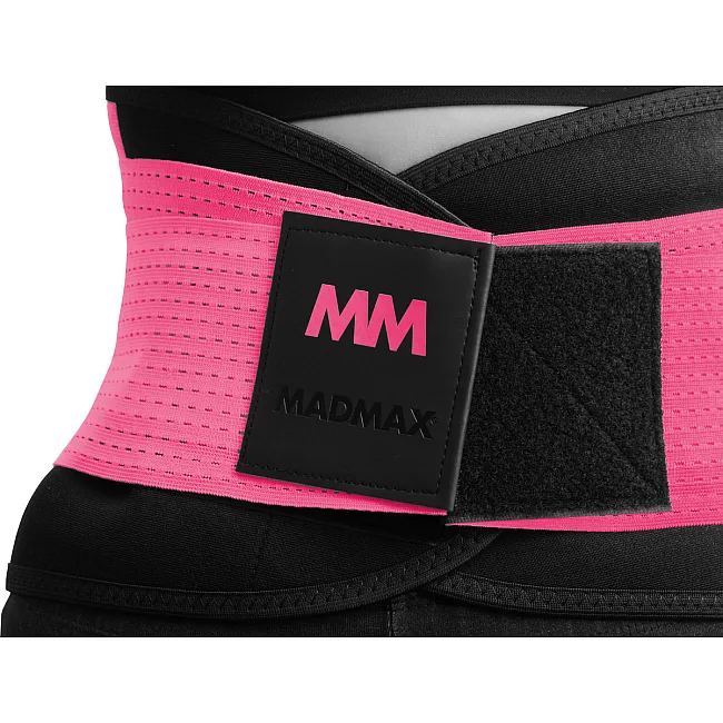 Пояс для похудения и поддержки MADMAX FA-277 Black/neon pink