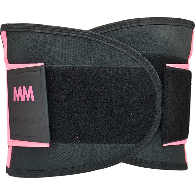 Пояс для похудения и поддержки MADMAX FA-277 Black/neon pink