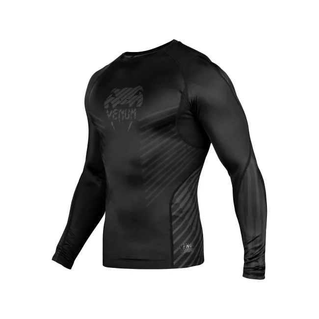 Рашгард с длинным рукавом VENUM Plasma Black Black