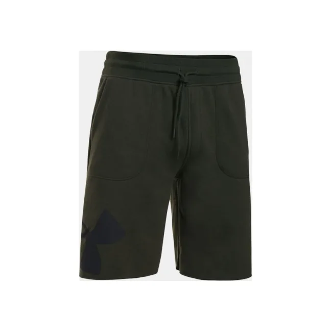 Шорти Under Armour Rival Fleece Exploded Logo Artillery Green