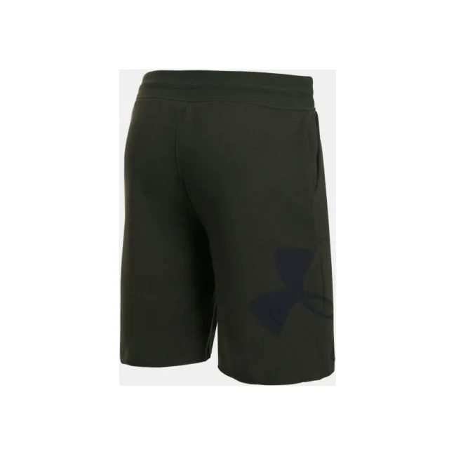 Шорти Under Armour Rival Fleece Exploded Logo Artillery Green