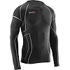 Термокофта (лонгслів) X TECH Maglia Race 3 Munica Lunga giroc Nero Чорна