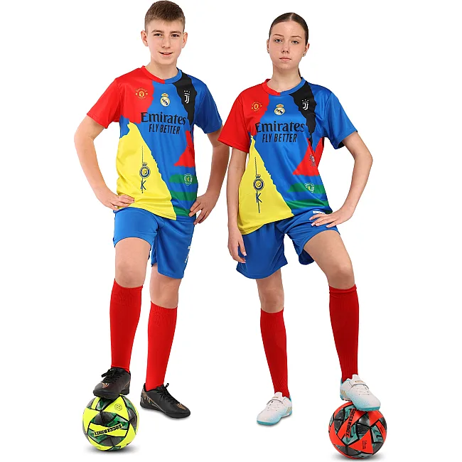 Дитяча футбольна форма RONALDO 7 SP-SPORT CO-7365 (Синій)