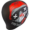 Шапочка для бассейна силиконовая для взрослых MADWAVE Cool bear M057414 (Черный)