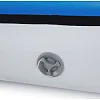 Надувной коврик inSPORTline Aircase 200x140 см, бело-синий