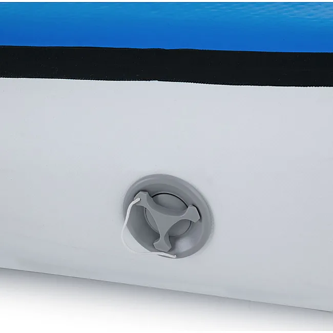 Надувной коврик inSPORTline Aircase 200x140 см, бело-синий