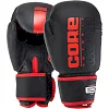 Перчатки для бокса PU CORE BO-8540 (Черный-красный)