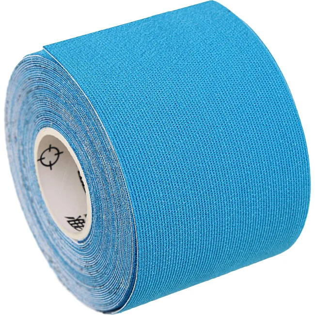 Кинезио тейп для лица и тела Kinesio tape RIGORER Z1608005-2 (Синий)