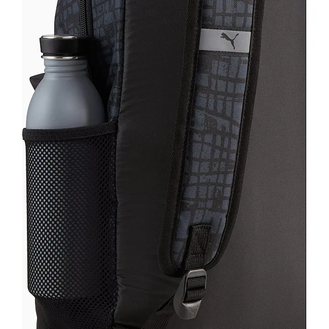 Рюкзак Puma Phase AOP Backpack 22L темно-серый, черный 44 х 30 х 14 см