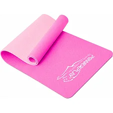 Коврик для йоги и фитнеса PowerPlay 4150 TPE Premium Performance Mat Розовый (183x61x0.6 см.)