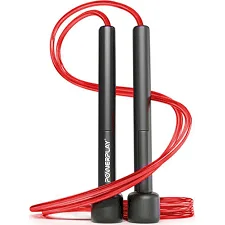 Скакалка PowerPlay 4201 Basic Jump Rope Красная (2,8m.)