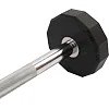 Штанга неразборная с фиксированным весом прямая PEV HAMMER STRENGHT TA-9979-15 (Черный)