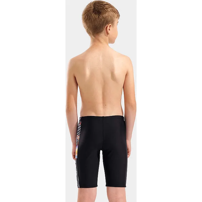 Плавки для мальчиков Arena LIT LOGO SWIM JAMMER черный (для детей)