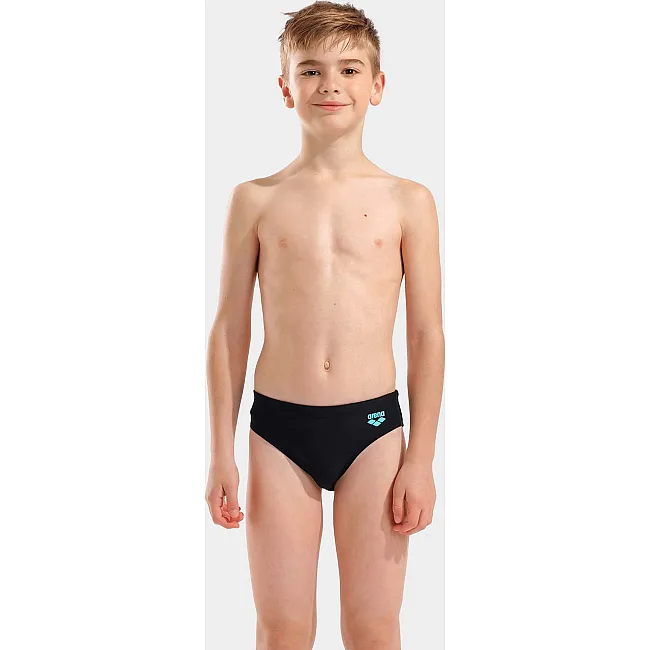 Плавки-слепые для мальчиков Arena TALES SWIM BRIEFS черный, бирюзовый (для детей)