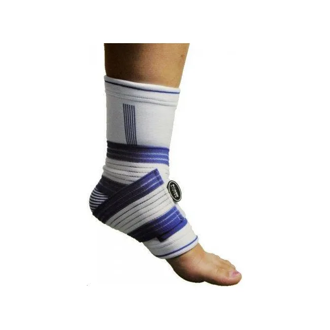 Бандажі на гомілкостоп Power System PS-6009 Ankle Support Pro Blue/White (1шт.)
