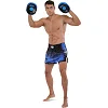 Мини-лапа боксерская изогнутая тренировочная кожа FAIRTEX BO-9483 (Черный-белый)